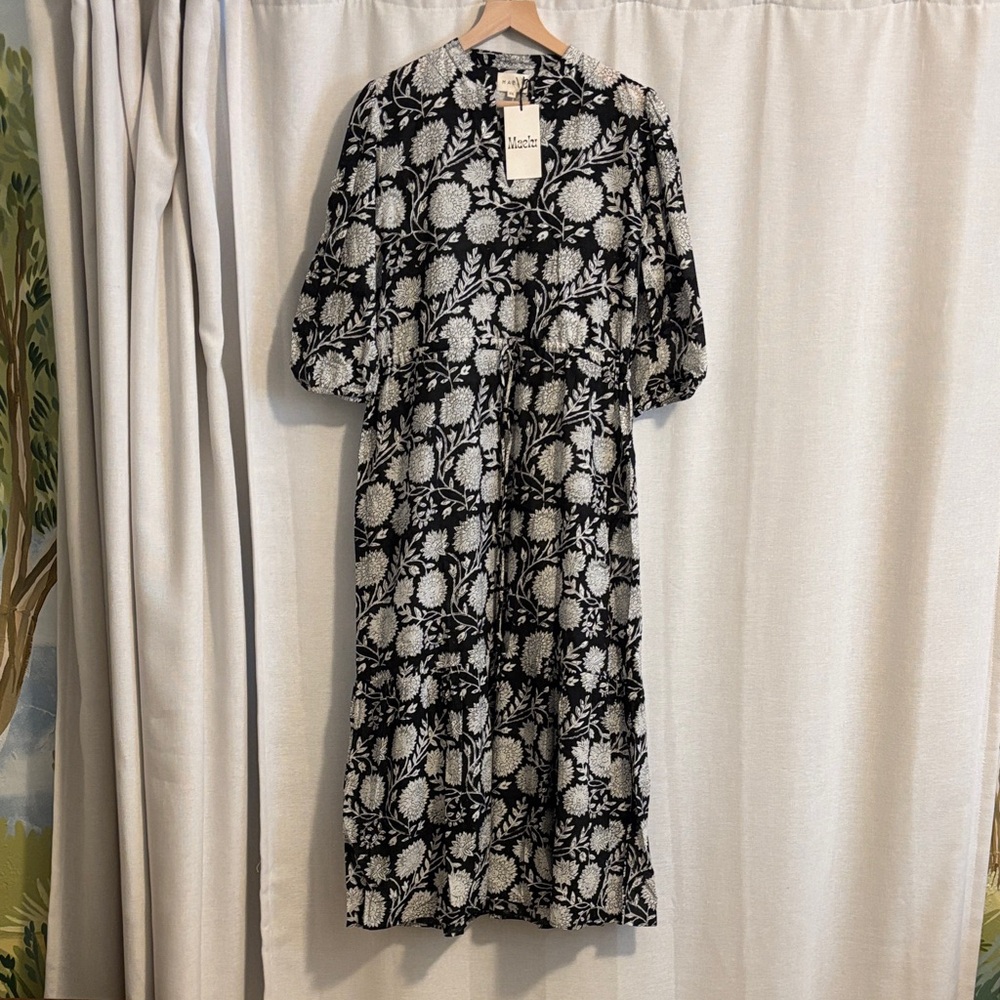 Maelu Alys Dress - Luna - Floral Long Sleeve Dress